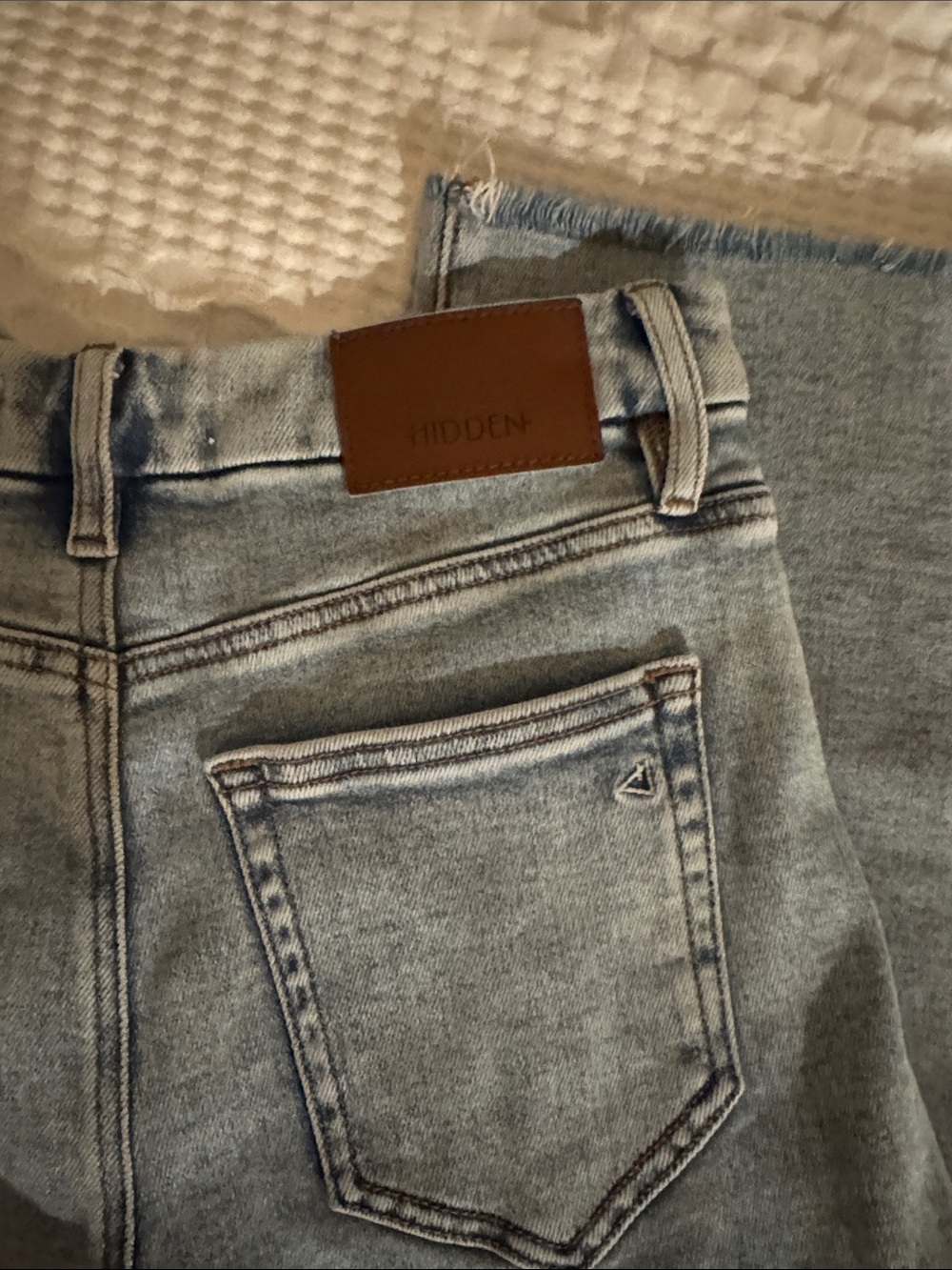 Hidden Signature Light Blue Wide-Leg Jeans